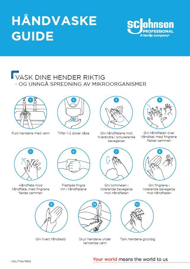 Guide til håndvask NO