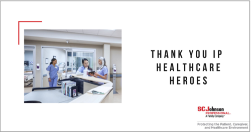 Thank you IP healthcare heroes image