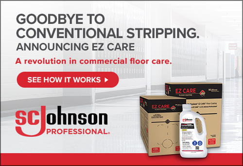 EZ Care Floor Care System. Goodbye to Conventional Stripping