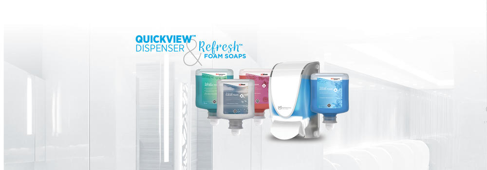 Refresh Cartridges with QuickView Dispenser White