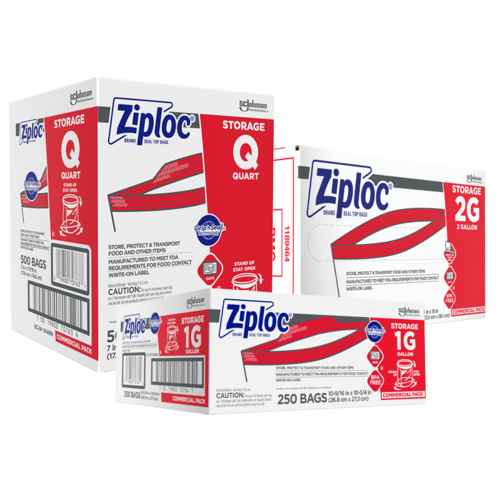 Ziploc Professional Pack Storage Bags Group Image