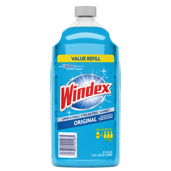 Windex Original Glass Cleaner - 2L Capped Bottle