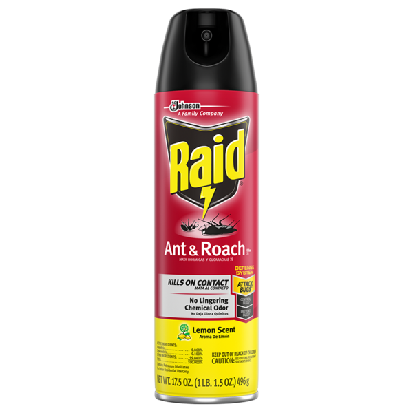 Raid ant and roach killer 26 Lemon scent