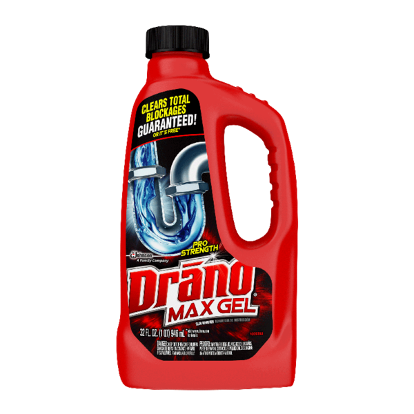 Drano Max Gel Clog Remover - 32 ounce capped bottle