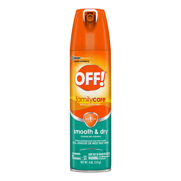 OFF! FamilyCare Insect Repellent - Smooth & Dry - 4 ounce aerosol