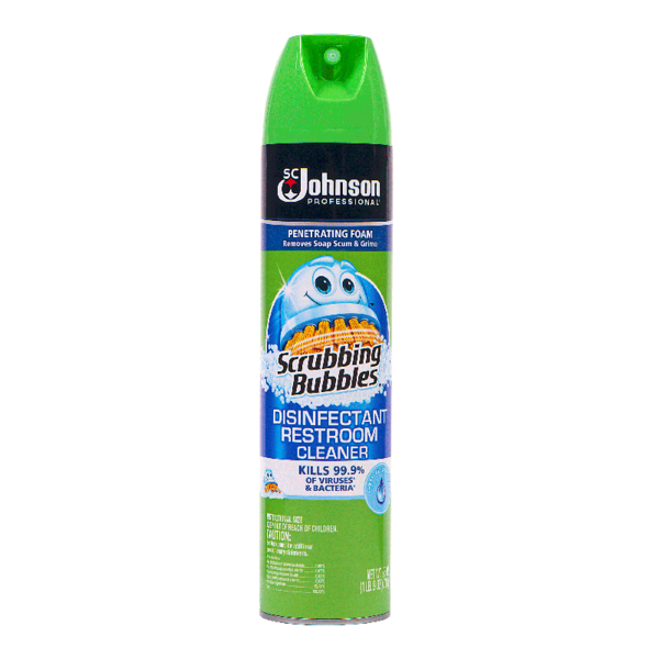 SC Johnson Professional Scrubbing Bubbles Disinfectant Restroom Cleaner - 25 ounce aeresol