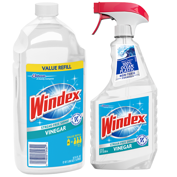Windex Vinegar Multi-Surface Cleaner - 23 ounce Trigger Bottle