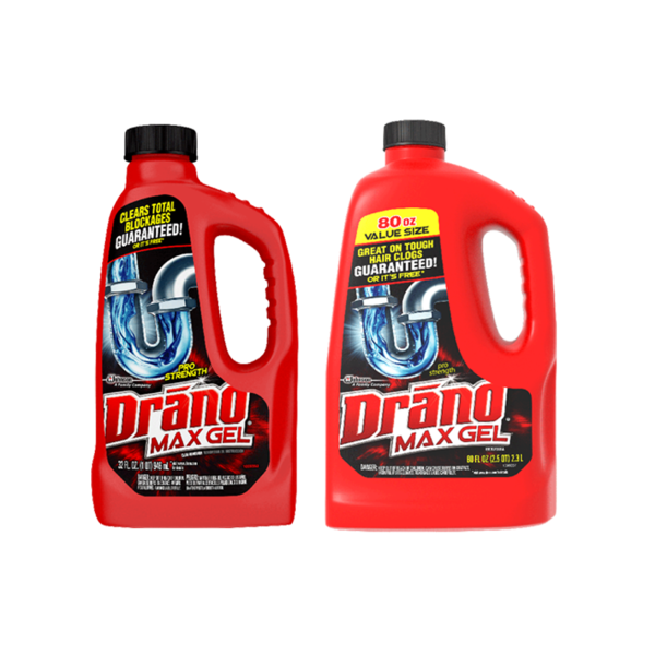 Drano Max Gel Clog Remover - 32 ounce capped bottle
