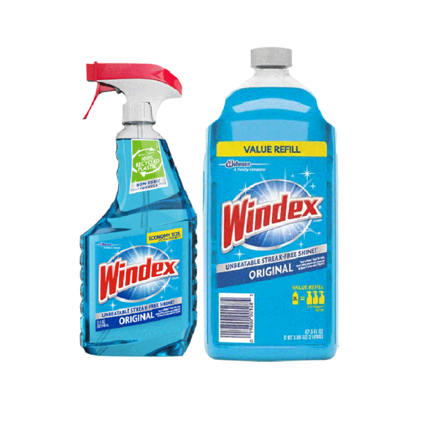 Windex Original Glass Cleaner - 23 fluid ounce Bottle