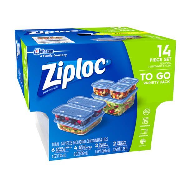 Ziploc Container Variety Pack 650872