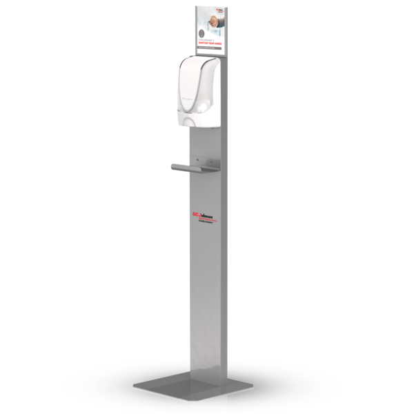 TFDISPSTAND Touch Free Hand Sanitising Stand