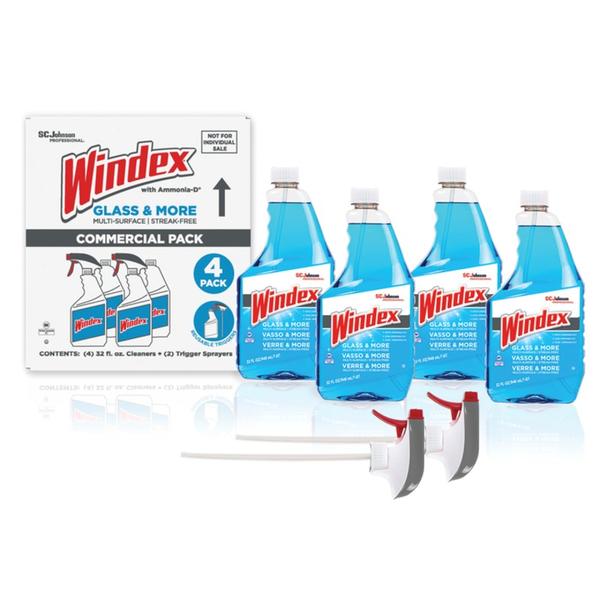 SC Johnson Professional ® Windex® Glass & More Commercial Four Pack