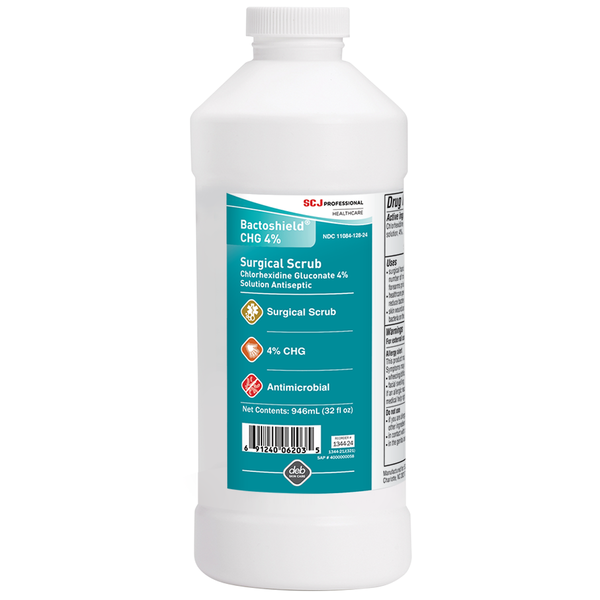 Bactoshield 4% 32 fluid ounce bottle image