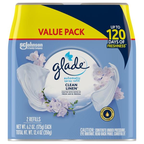 Glade clean linen value pack