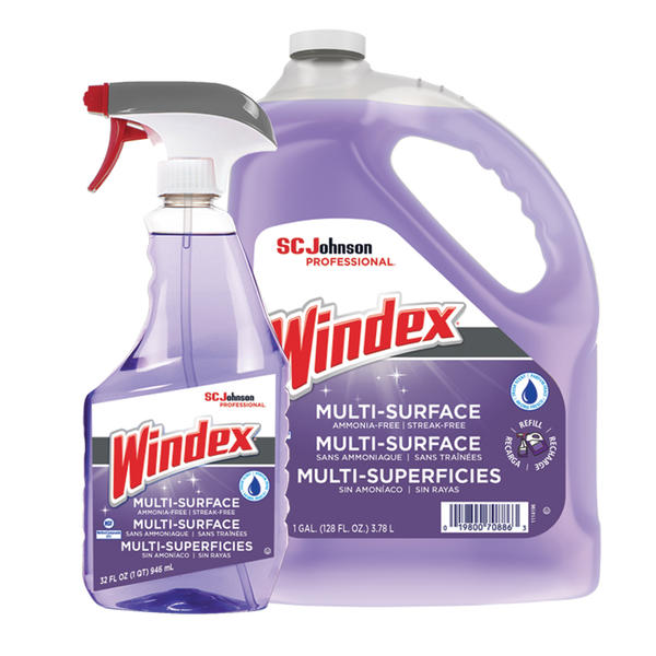 SC Johnson Professional® Windex® Multi-Surface Ammonia-Free, Streak-Free Cleaner