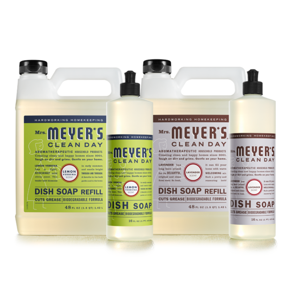 Mrs. Meyer's Clean Day® Liquid Dish Soap - Lemon Verbena & Lavender