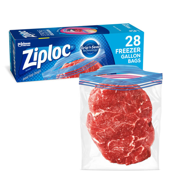Ziploc Freezer Gallon Bags 28