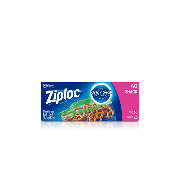 Ziploc Snack Bags 40