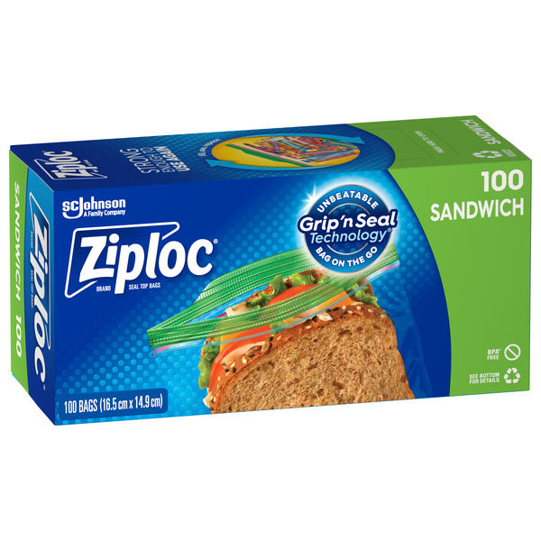 Ziploc® Sandwich Bag  SC Johnson Professional