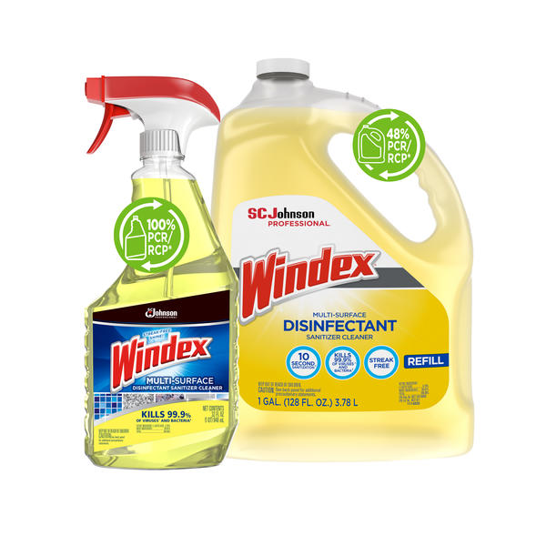 SC Johnson Professional® Windex® Multi-Surface Disinfectant Sanitizer Cleaner
