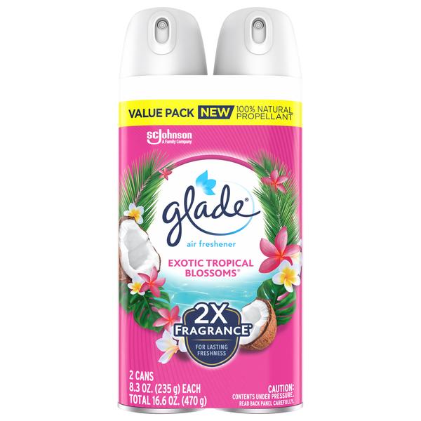 Glade Air Freshener Room Spray, Exotic Tropical Blossoms