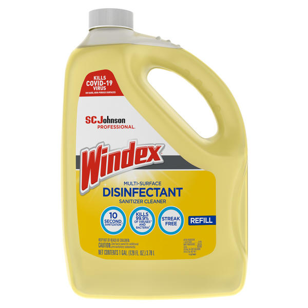 Image of Windex Multi-Surface Disinfectant Sanitizer Gallon bottle