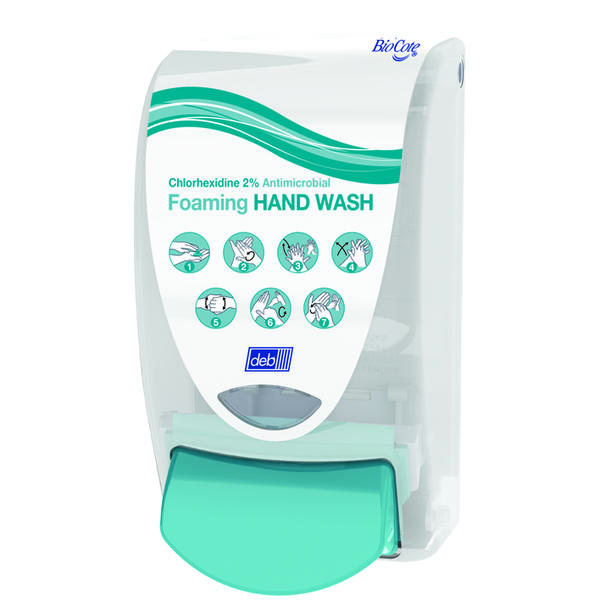 Chlorhexidine 2% Foaming Hand Wash Transparent Dispenser - 2171AUST