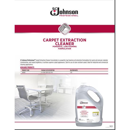 SC Johnson Professional™ Carpet Extraction Cleaner