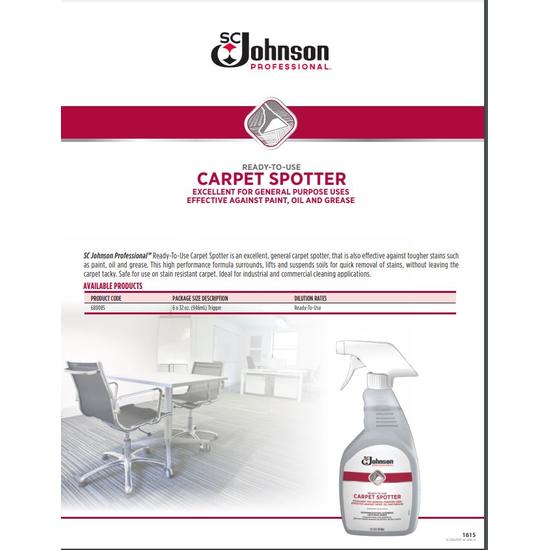 SC Johnson Professional™ Ready-To-Use Carpet Spotter
