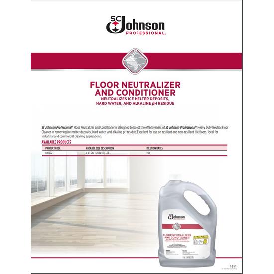 SC Johnson Professional® Floor Neutralizer and Conditioner