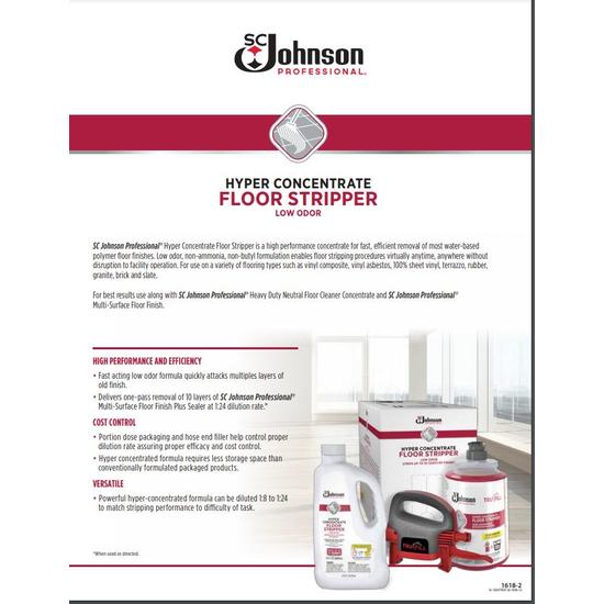 SC Johnson Professional® Hyper Concentrate Floor Stripper