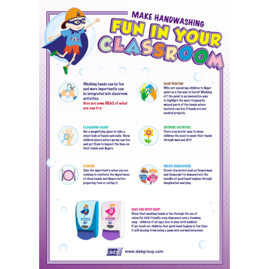 How To Make Hand Washing Fun Activity Ideas Poster.PNG