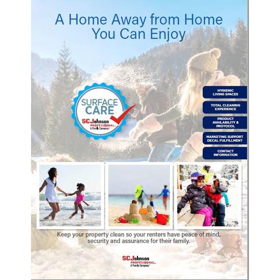 vacation rental campaign brochure