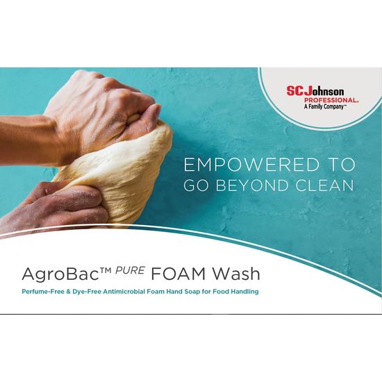AgroBac™ PURE FOAM Wash handwashing card