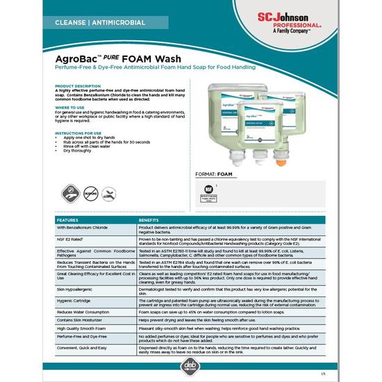Agrobac Product Information Sheet