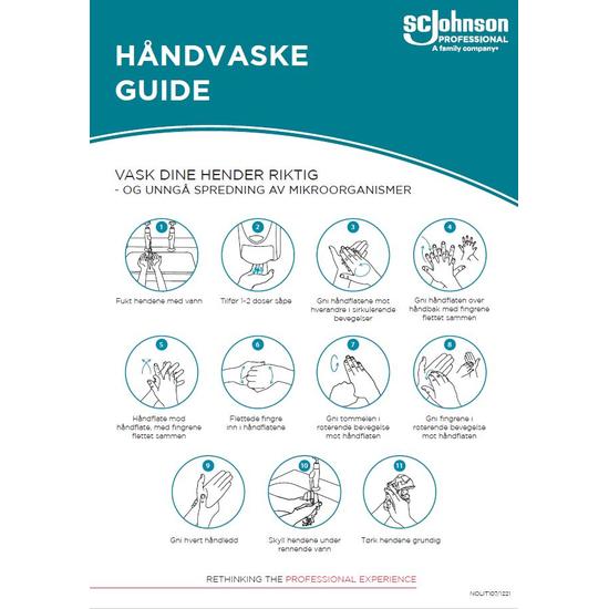 Guide til håndvask, OxyBAC