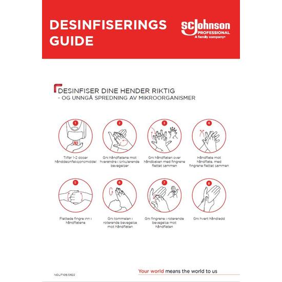 Guide til desinfeksjon