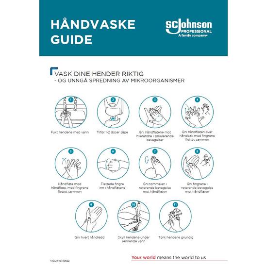 Guide til håndvask, OxyBAC