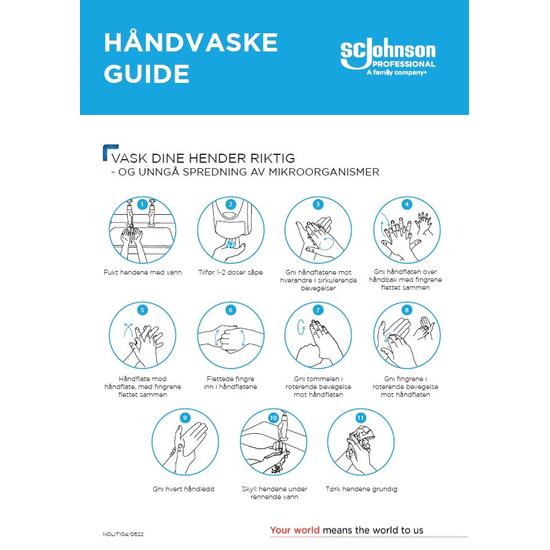 Guide til håndvask NO