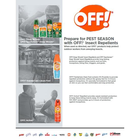 OFF! Pest Product Information Sheet