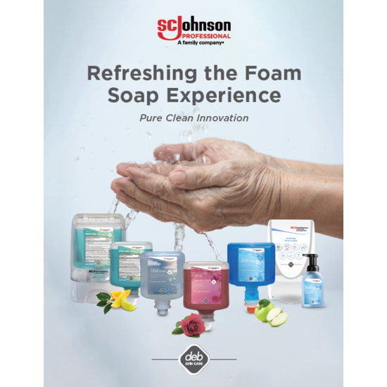 Refresh Foam Soap for Care Homes English Canada