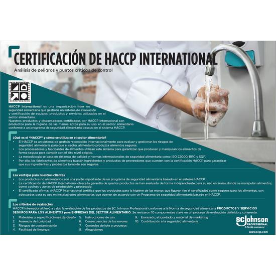 Flyer HACCP ES
