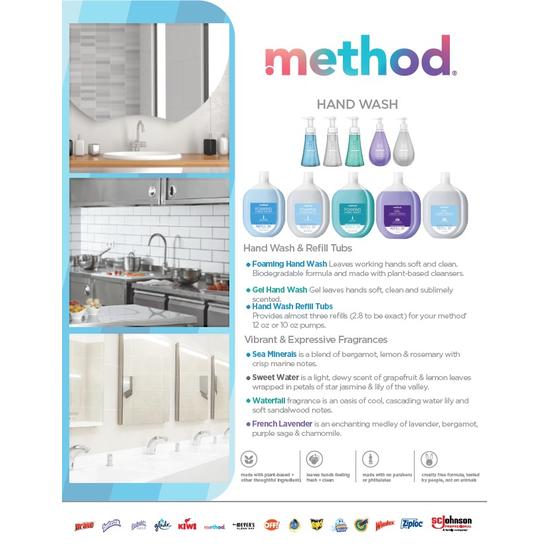 Method Foaming Hand Wash Product Information Sheet