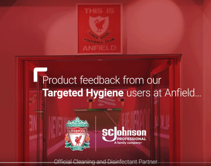 Product feedback from our Targeted Hygiene users at Anfield
