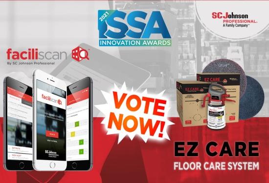 Faciliscan and EZ Care Innovation Awards vote now image