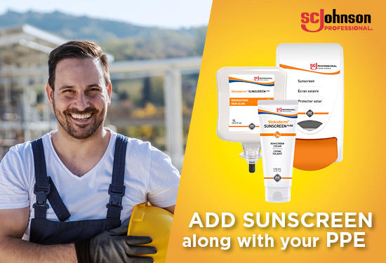 Add Sunscreen Along with Your PPE